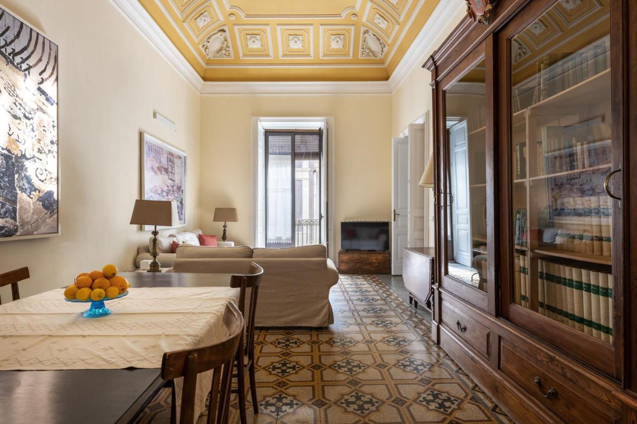 Catania City Center Historical Building Home Ngoại thất bức ảnh
