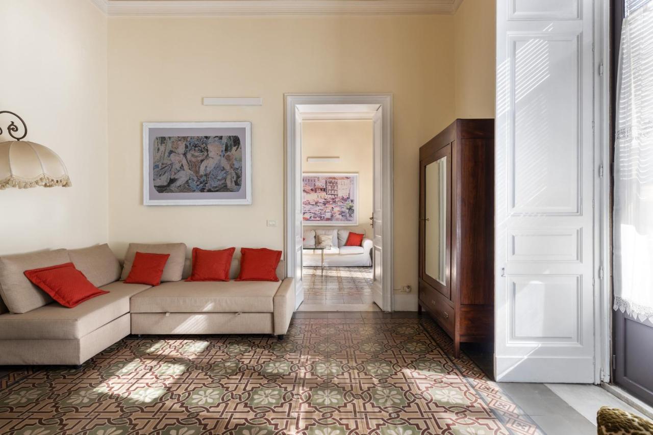 Catania City Center Historical Building Home Ngoại thất bức ảnh